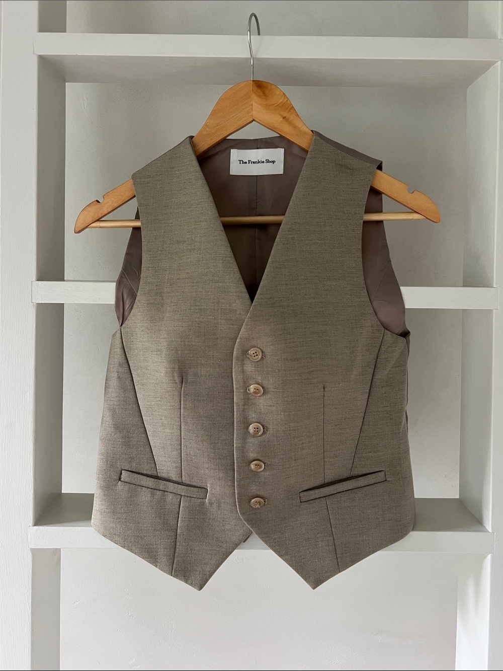 The Frankie Shop Gelso Waistcoat Women’s Vest
